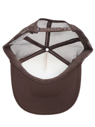 画像5: ACAPULCO GOLD OJ LOGO TRUCKER CAP BROWN/TAN