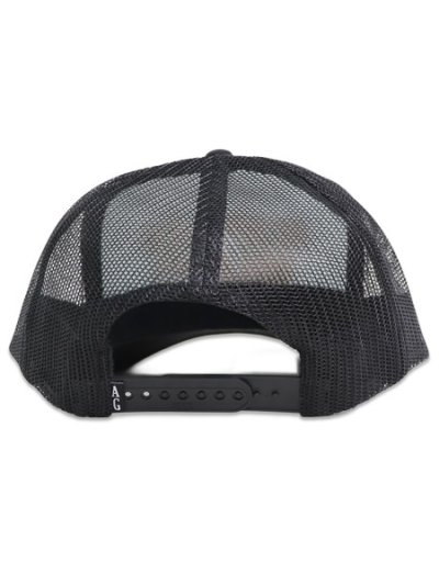 画像4: ACAPULCO GOLD OJ LOGO TRUCKER CAP BLACK/WHITE