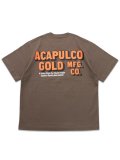 ACAPULCO GOLD OJ LOGO BOX FIT TEE WALNUT
