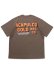 画像1: ACAPULCO GOLD OJ LOGO BOX FIT TEE WALNUT (1)