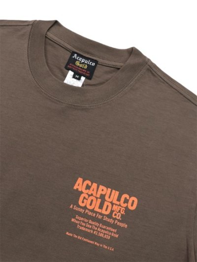 画像3: ACAPULCO GOLD OJ LOGO BOX FIT TEE WALNUT