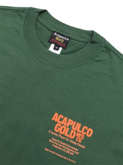 画像3: ACAPULCO GOLD OJ LOGO BOX FIT TEE FOREST