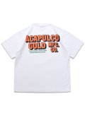 ACAPULCO GOLD OJ LOGO BOX FIT TEE WHITE