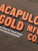 画像4: ACAPULCO GOLD OJ LOGO BOX FIT TEE WALNUT (4)