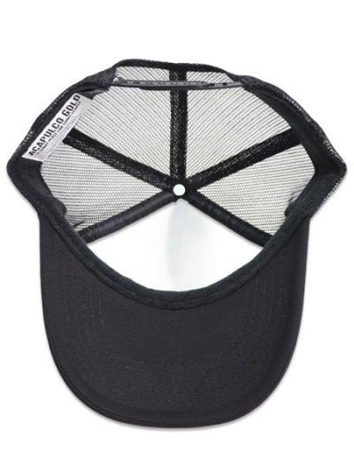 画像5: ACAPULCO GOLD OJ LOGO TRUCKER CAP BLACK/WHITE