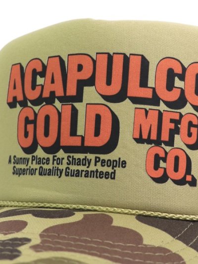 画像6: ACAPULCO GOLD OJ LOGO TRUCKER CAP CAMO