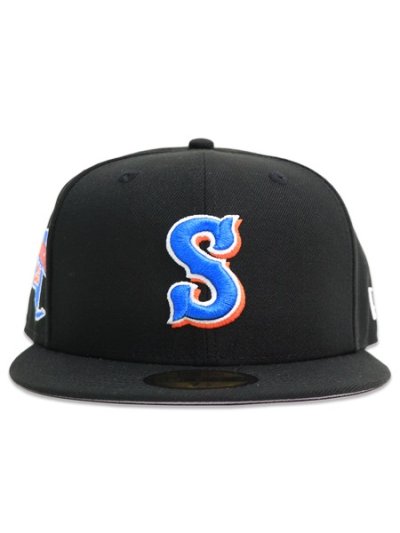画像2: NEW ERA 59FIFTY MiLB SYRACUSE METS BLACK