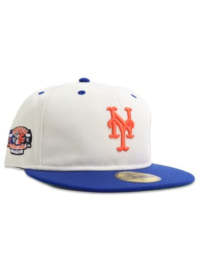 画像1: NEW ERA 59FIFTY SOFT BUCKRAM SUBWAY SERIES METS 