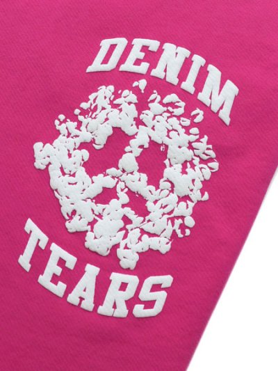 画像5: 【送料無料】DENIM TEARS DENIM UNIVERSITY SWEATSHORTS PINK/WHITE