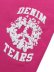 画像5: 【送料無料】DENIM TEARS DENIM UNIVERSITY SWEATSHORTS PINK/WHITE (5)