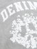 画像4: 【送料無料】DENIM TEARS DENIM UNIVERSITY ZIP HOODIE GREY/WHITE (4)