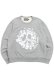 画像1: 【送料無料】DENIM TEARS PEACE WREATH CREWNECK GREY/WHITE (1)