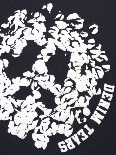 画像3: 【送料無料】DENIM TEARS PEACE WREATH THERMAL BLACK/WHITE
