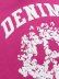 画像4: 【送料無料】DENIM TEARS DENIM UNIVERSTIY HOODIE PINK/WHITE (4)