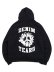画像2: 【送料無料】DENIM TEARS DENIM UNIVERSITY ZIP HOODIE BLACK/WHITE (2)