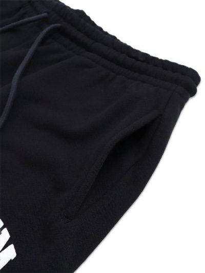 画像3: 【送料無料】DENIM TEARS COTTON DENIM UNIVERSITY SWEATPANTS BLACK/WHITE