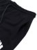 画像3: 【送料無料】DENIM TEARS COTTON DENIM UNIVERSITY SWEATPANTS BLACK/WHITE (3)