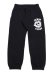 画像1: 【送料無料】DENIM TEARS COTTON DENIM UNIVERSITY SWEATPANTS BLACK/WHITE (1)