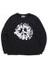 画像1: 【送料無料】DENIM TEARS PEACE WREATH THERMAL BLACK/WHITE (1)