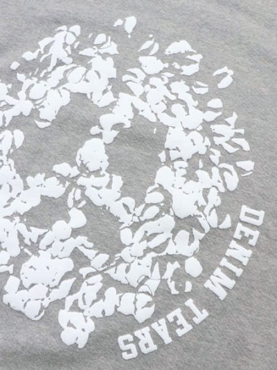 画像3: 【送料無料】DENIM TEARS PEACE WREATH CREWNECK GREY/WHITE