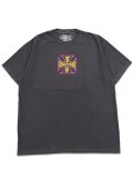 WEST COAST CHOPPERS GARMENT DYED COBRA CENTER LOGO TEE
