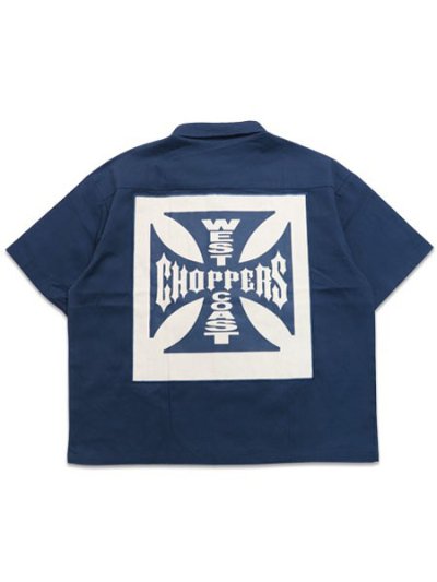 画像2: 【送料無料】WEST COAST CHOPPERS WCC PRINTED ACROSS BOXY SHIRT