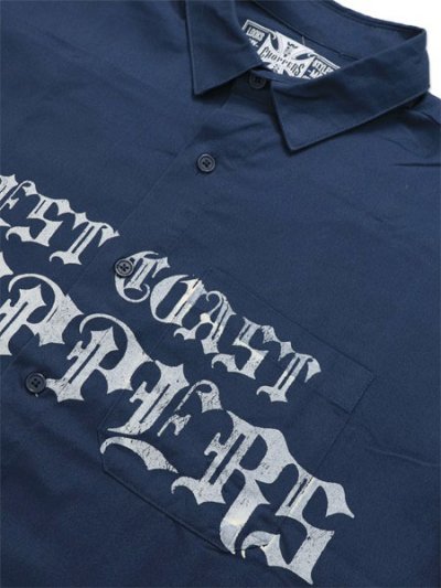 画像3: 【送料無料】WEST COAST CHOPPERS WCC PRINTED ACROSS BOXY SHIRT