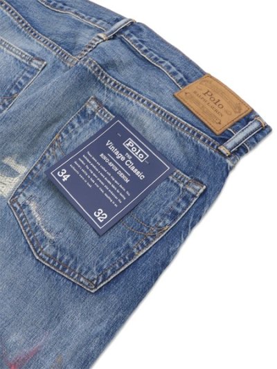 画像5: 【送料無料】POLO RALPH LAUREN VINTAGE CLASSIC RING SPUN DENIM ROCKWALL