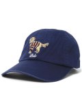 【送料無料】POLO RALPH LAUREN DOG TWILL CAP REFINED NAVY BLUE