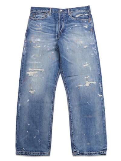 画像1: 【送料無料】POLO RALPH LAUREN VINTAGE CLASSIC RING SPUN DENIM ROCKWALL