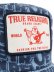 画像6: 【送料無料】TRUE RELIGION ALLOVER SRS BUCKET HAT MEDIUM WASH BLUE (6)