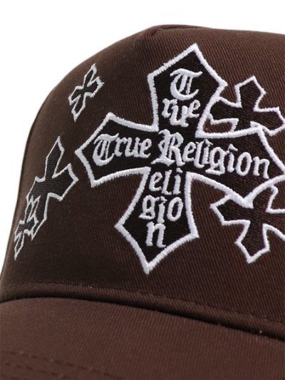 画像7: 【送料無料】TRUE RELIGION TRUE CROSS CAP CHESTNUT