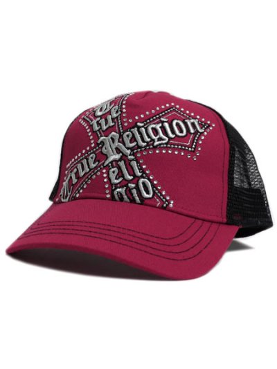 画像1: 【送料無料】TRUE RELIGION TRUE CROSS TRUCKER BOYSENBERRY