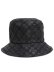 画像4: 【送料無料】TRUE RELIGION LOGO DENIM BUCKET HAT BLACK (4)