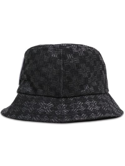 画像3: 【送料無料】TRUE RELIGION LOGO DENIM BUCKET HAT BLACK