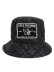 画像2: 【送料無料】TRUE RELIGION LOGO DENIM BUCKET HAT BLACK (2)