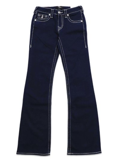 画像2: 【送料無料】TRUE RELIGION WMNS BECCA BIG T FLAP BOOTCUT BODY RINSE