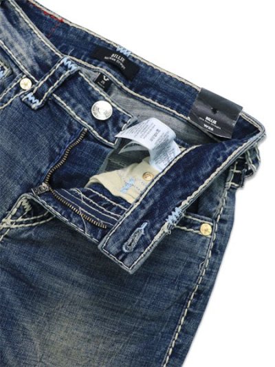 画像4: 【送料無料】TRUE RELIGION WMNS BILLIE MID RISE SUPER T FLAP STR STARLIGHT THREAD