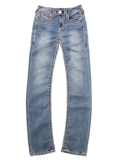 画像2: 【送料無料】TRUE RELIGION WMNS BILLIE ROPE STITCH STRAIGHT DAISY MEADOW