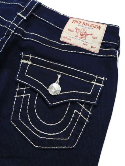 画像5: 【送料無料】TRUE RELIGION WMNS BECCA BIG T FLAP BOOTCUT BODY RINSE