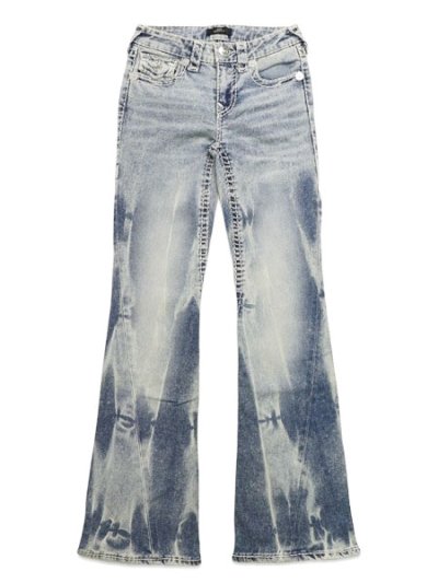 画像2: 【送料無料】TRUE RELIGION WMNS JOEY MID RISE SUPER T FLARE ELECTRIC GROVE MDW