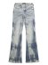 画像2: 【送料無料】TRUE RELIGION WMNS JOEY MID RISE SUPER T FLARE ELECTRIC GROVE MDW (2)