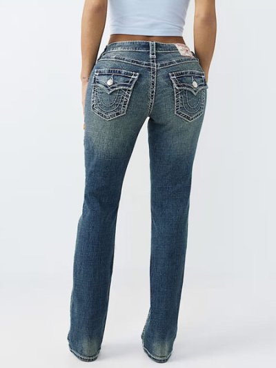 画像7: 【送料無料】TRUE RELIGION WMNS BILLIE MID RISE SUPER T FLAP STR STARLIGHT THREAD