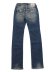 画像1: 【送料無料】TRUE RELIGION WMNS BILLIE MID RISE SUPER T FLAP STR STARLIGHT THREAD (1)