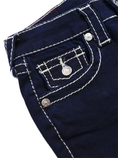 画像3: 【送料無料】TRUE RELIGION WMNS BECCA BIG T FLAP BOOTCUT BODY RINSE