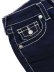 画像3: 【送料無料】TRUE RELIGION WMNS BECCA BIG T FLAP BOOTCUT BODY RINSE (3)