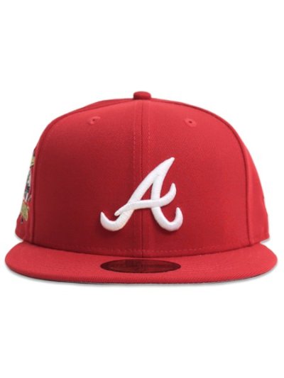 画像3: NEW ERA 59FIFTY CS BRAVES CTWN WS1995 U/GY FB RED/WHT