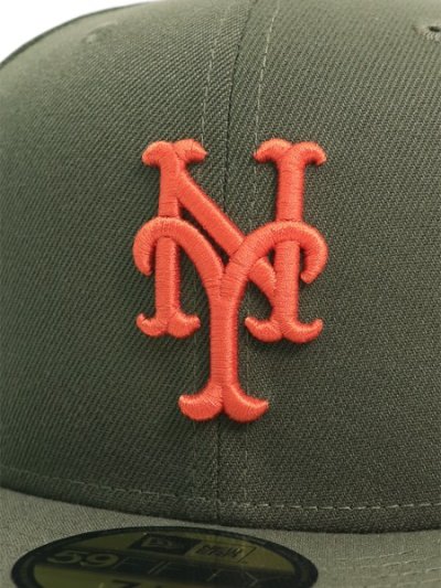 画像8: NEW ERA 59FIFTY CS METS CTWN 50TH U/GY FB OLV/ORG