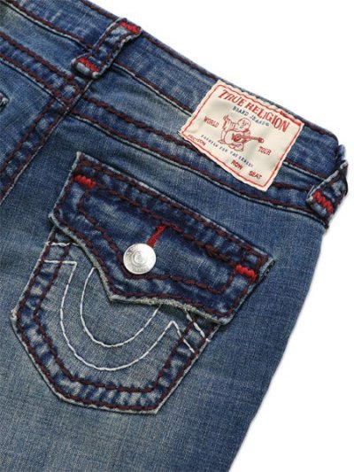 画像5: 【送料無料】TRUE RELIGION WMNS JOEY MID RISE SUPER T FLARE DARK WASH