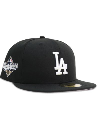 画像2: NEW ERA 59FIFTY CS DODGERS WS2025 U/GY FB BLK/WHT
